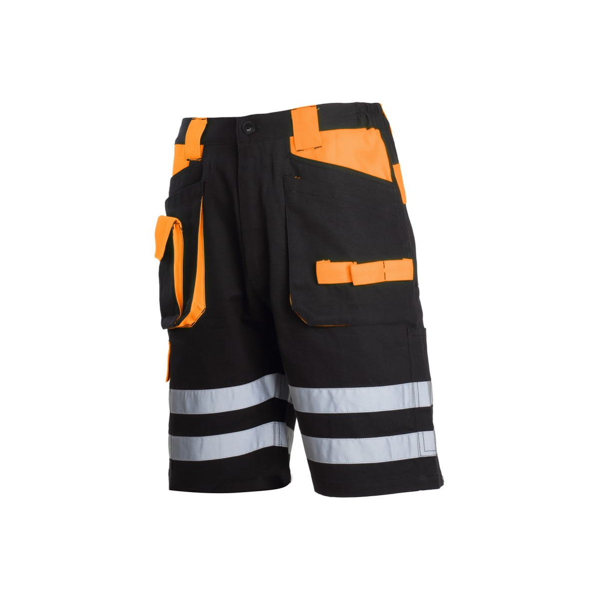 spodenki-szorty-robocze-bhp - Spodenki z pasami odblaskowymi L40706 Lahti Pro