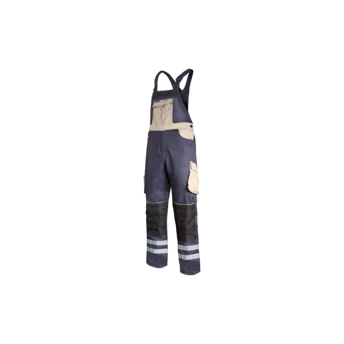 spodnie-spodenki-robocze-bhp - Spodnie ogrodniczki robocze pasy odblaskowe L40607 Lahti Pro