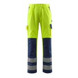 Spodnie robocze bhp do pasa premium kieszenie na kolanach ostrzegawcze odblaskowe 07179-470-171 Mascot Workwear