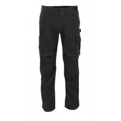 Spodnie robocze bhp do pasa premium kieszenie na udach odblaski potrójne szwy 5279-010-18 Mascot Workwear