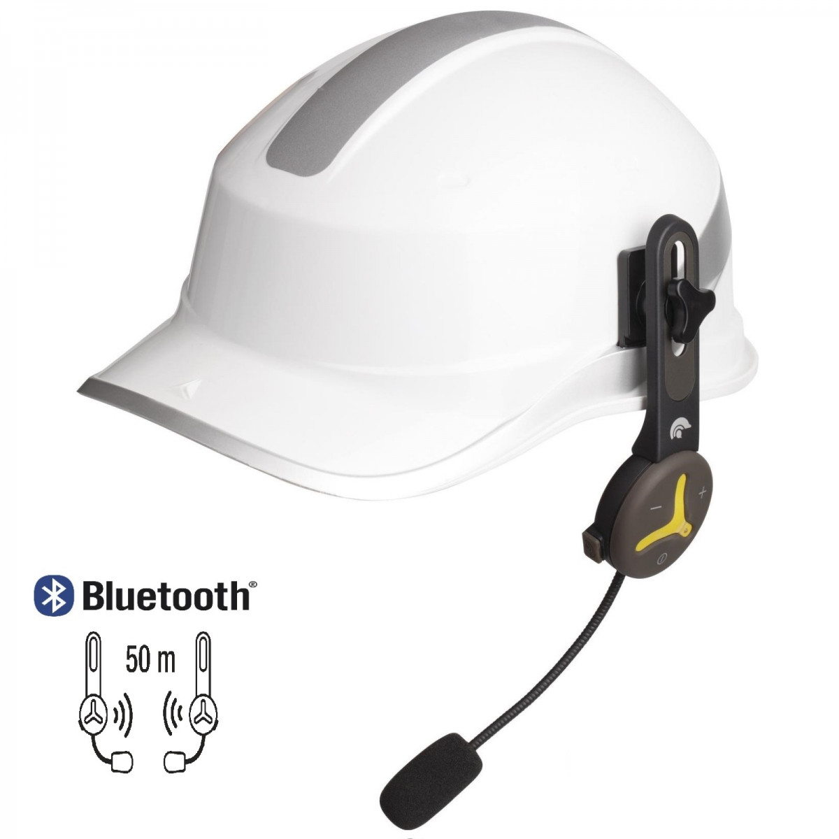 ochrona-sluchu - Nauszniki przeciwhałasowe zestaw słuchawkowy bluetooth ez-com Delta Plus
