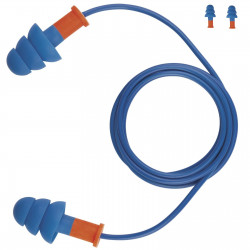 Wkładki przeciwhałasowe nibieskie ochronniki słuchu z tpr dziesięć par conicfirde010 Delta Plus