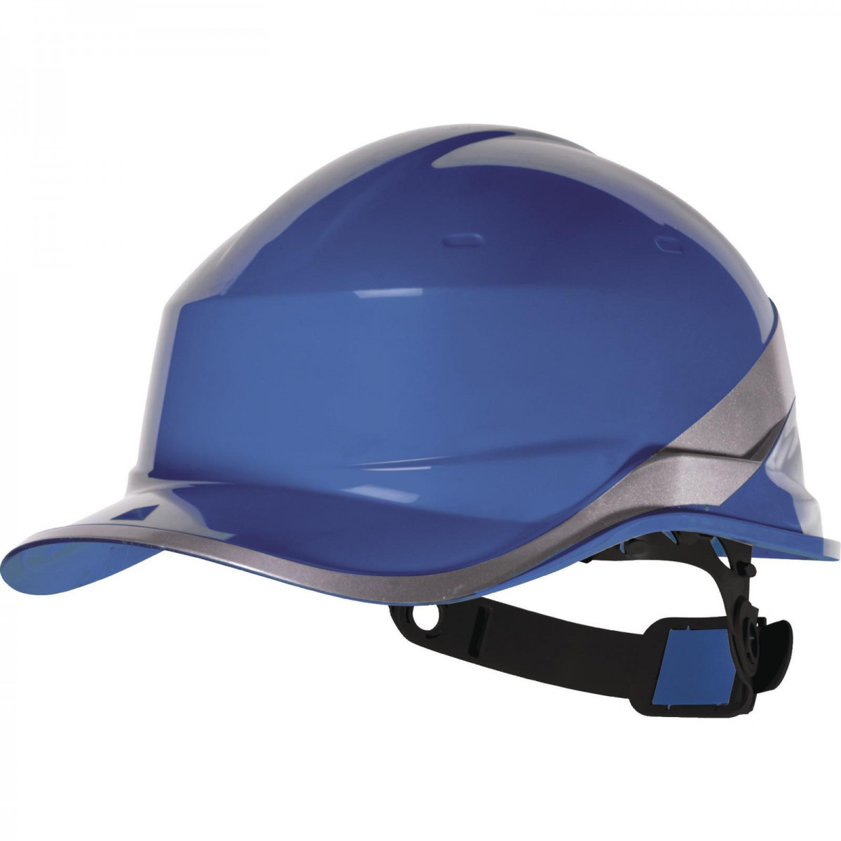 ochrona-czaszki-glowy - Hełm ochronny baseball diamond V niebieski blue kask ochronny budowlany Delta Plus