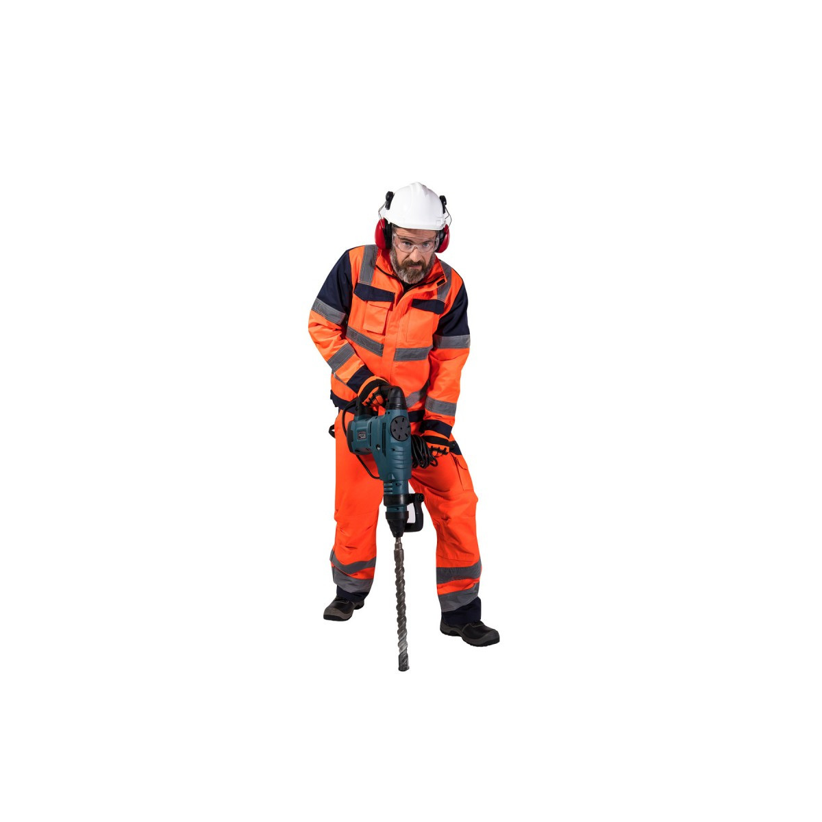 odblaskowa-odziez-hi-vis - Kurtka ostrzegawcza z pasami odblaskowymi L40911 Lahti Pro