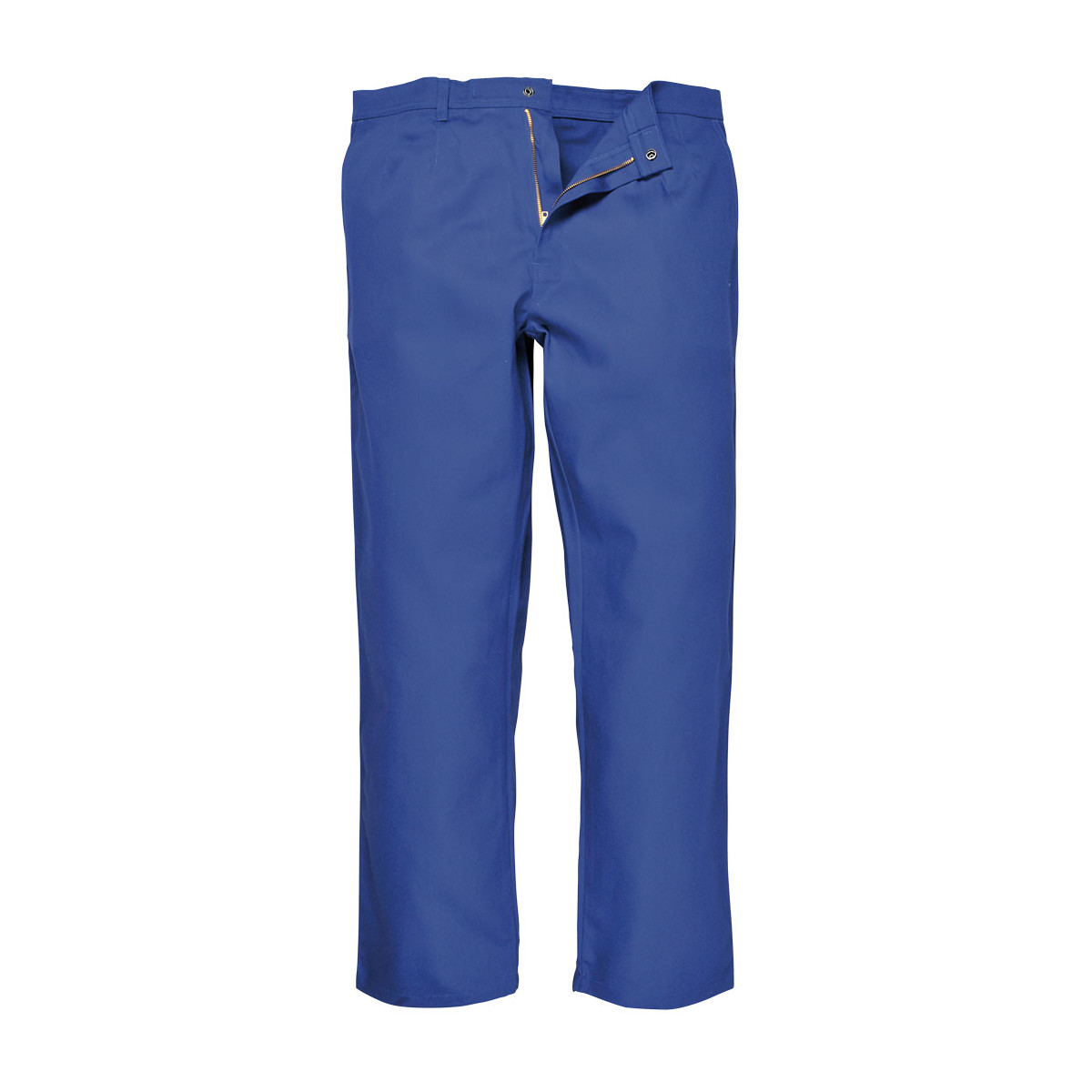 trudnopalna-odziez - Spodnie trudnopalne do pasa bizweld niebieskie BZ30 Portwest