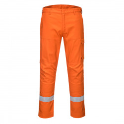 Spodnie do pasa trudnopalne pomarańczowe bizflame ultra FR66 Portwest