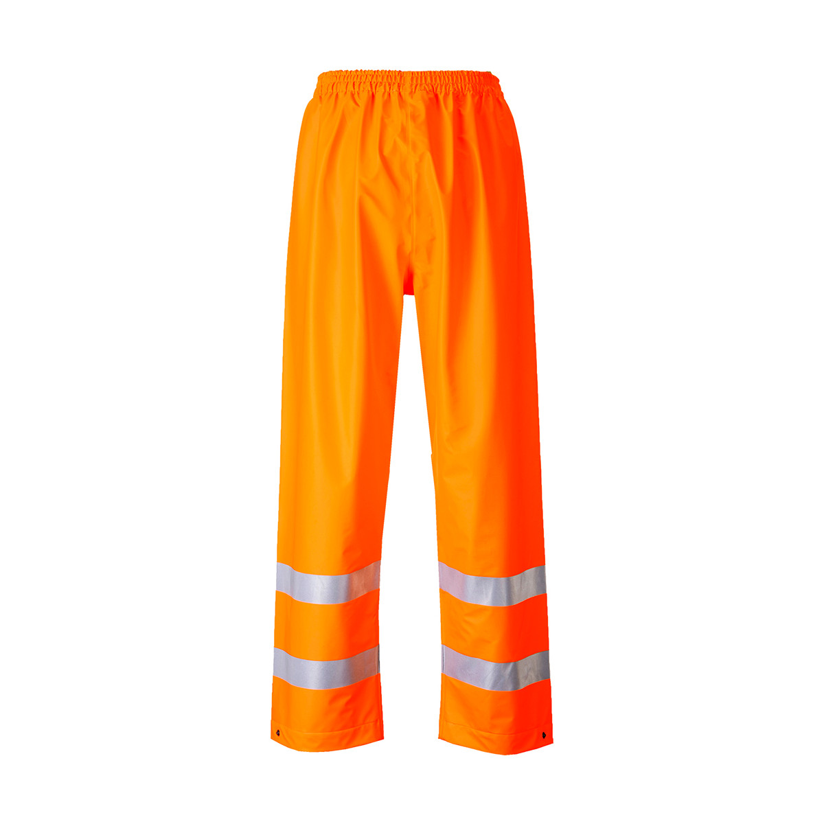 trudnopalna-odziez - Spodnie do pasa trudnopalne ostrzegawcze odblaskowe pomarańczowe  FR43 Portwest