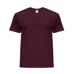 Koszulka t-shirt tsra 150 z logo twojej firmy burgund burgunde heather JHK Polska