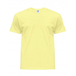 Koszulka t-shirt tsra 150 z logo twojej firmy żółta yellow JHK Polska