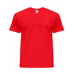 Koszulka t-shirt tsra 150 z logo twojej firmy czerwona red JHK Polska