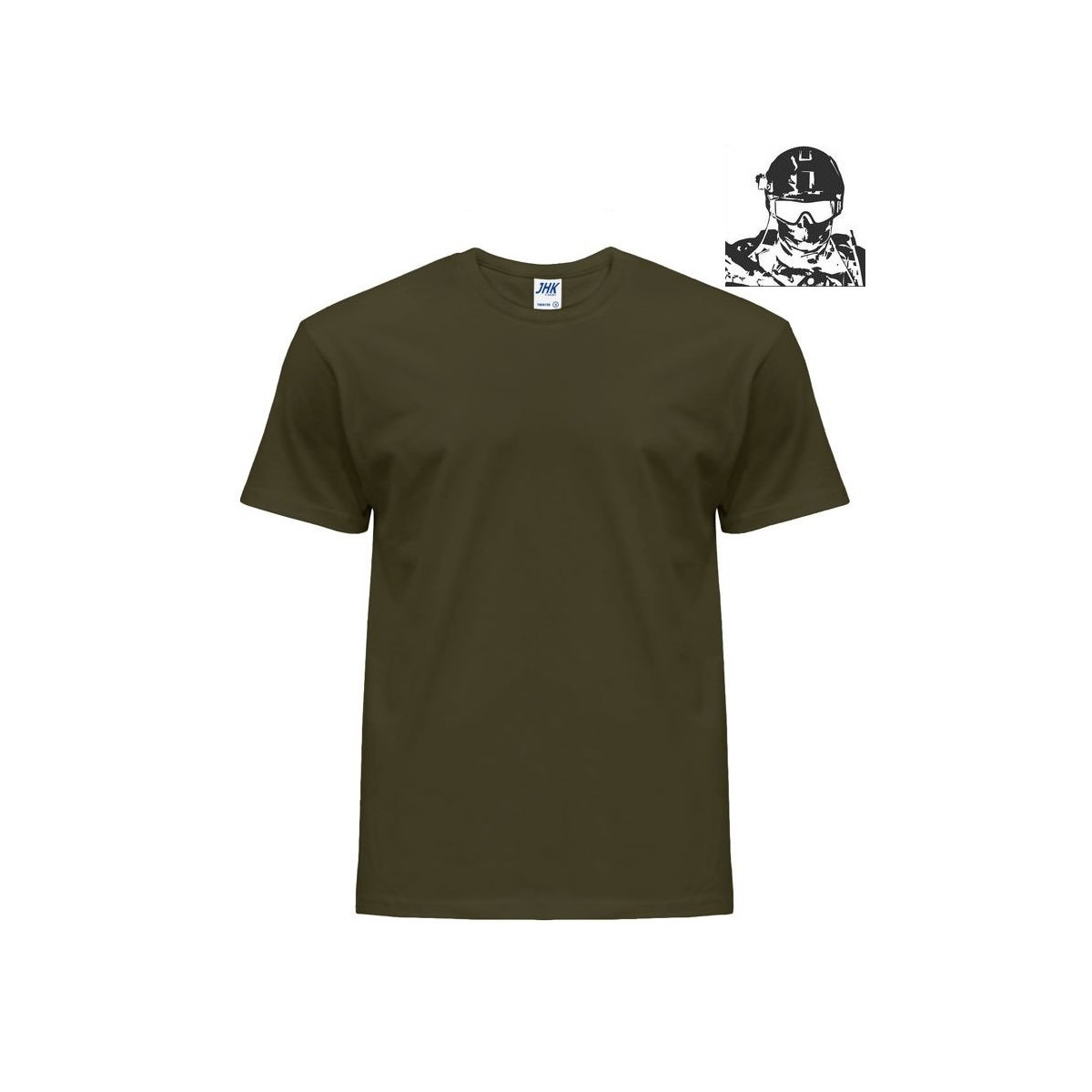 t-shirt-koszulka - Koszulka t-shirt tsra150 khaki militarna JHK Polska