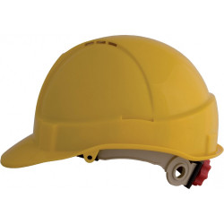 Hełm ochronny budowlany roboczy kask bhp żółty zluta sh-1 D1002 Ardon Safety