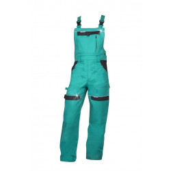 Spodnie ogrodniczki męskie wzrost 176cm-182cm robocze bhp zielone cool trend H8105 Ardon Safety