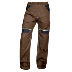 Spodnie do pasa robocze bhp wzrost 183cm-190cm brązowe cool trend H8960 Ardon Safety