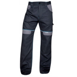 Spodnie do pasa robocze bhp wzrost 183cm-190cm czarne cool trend  H8967 Ardon Safety