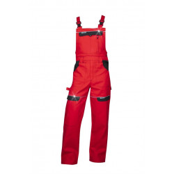 Spodnie ogrodniczki robocze wzrost 176cm-182cm bhp czerwone cool trend H8108 Ardon Safety