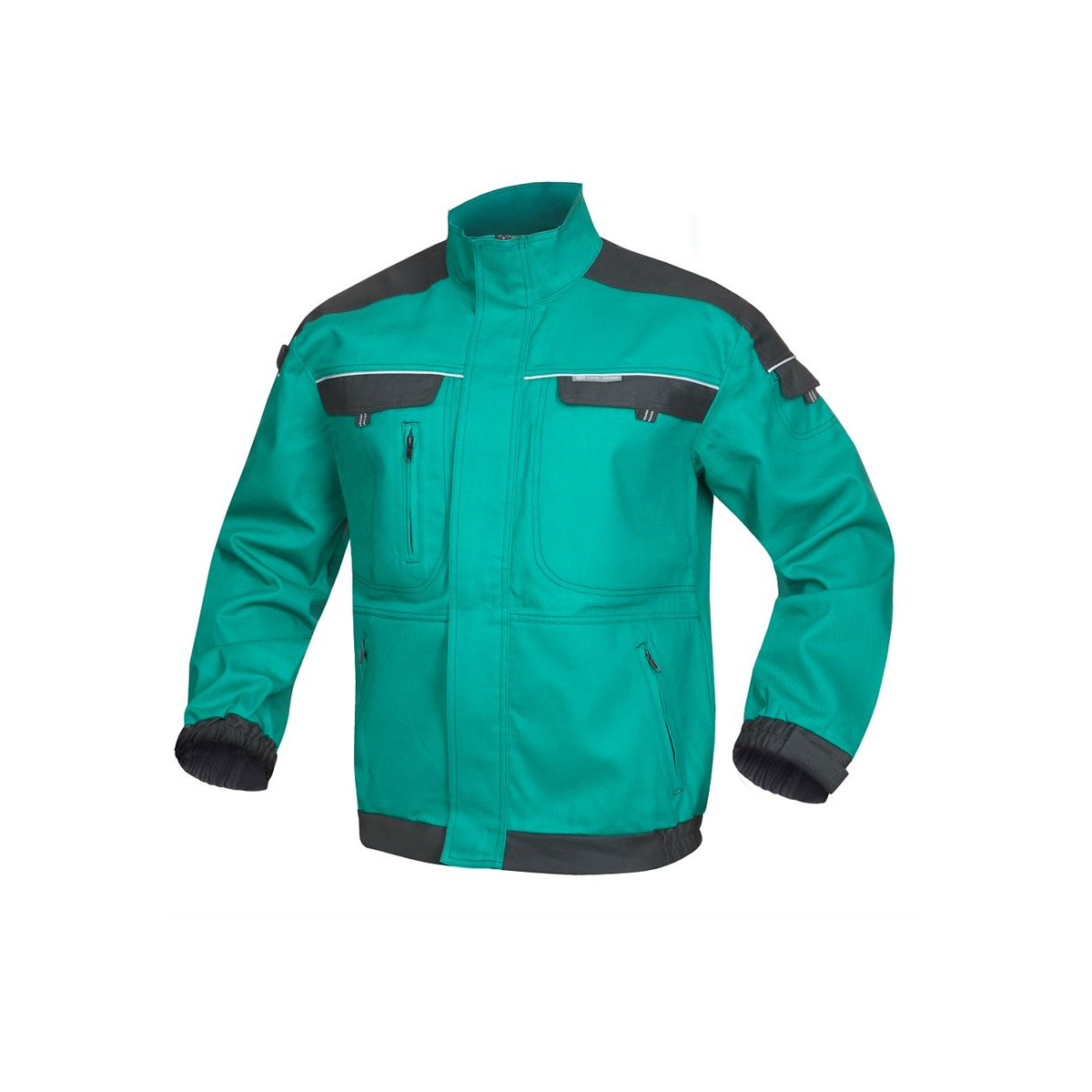 bluzy-robocze-bhp-hurtownia-internetowa - Bluza robocza bhp zielona monterska odblaskowa cool trend H8103 Ardon Safety