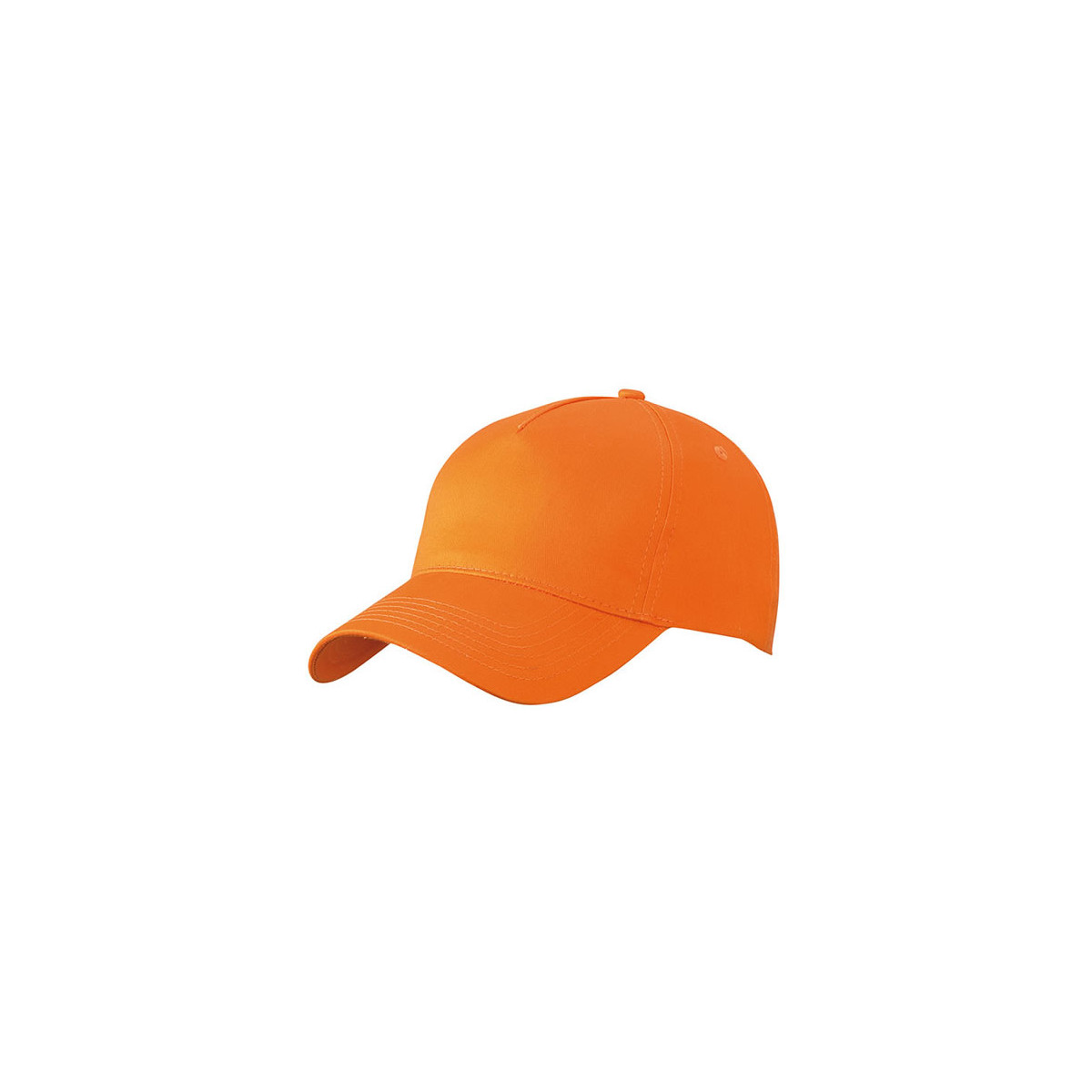 czapki-bhp-z-daszkiem - Czapka z daszkiem pomarańczowa orange pięciopanelowa