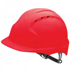 Hełm ochronny evo2 helmet with slip ratchet czerwony red kask ochronny bhp budowlany JSP Limited