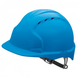 Hełm ochronny evo2 helmet with slip ratchet niebieski blue kask ochronny bhp budowlany JSP Limited