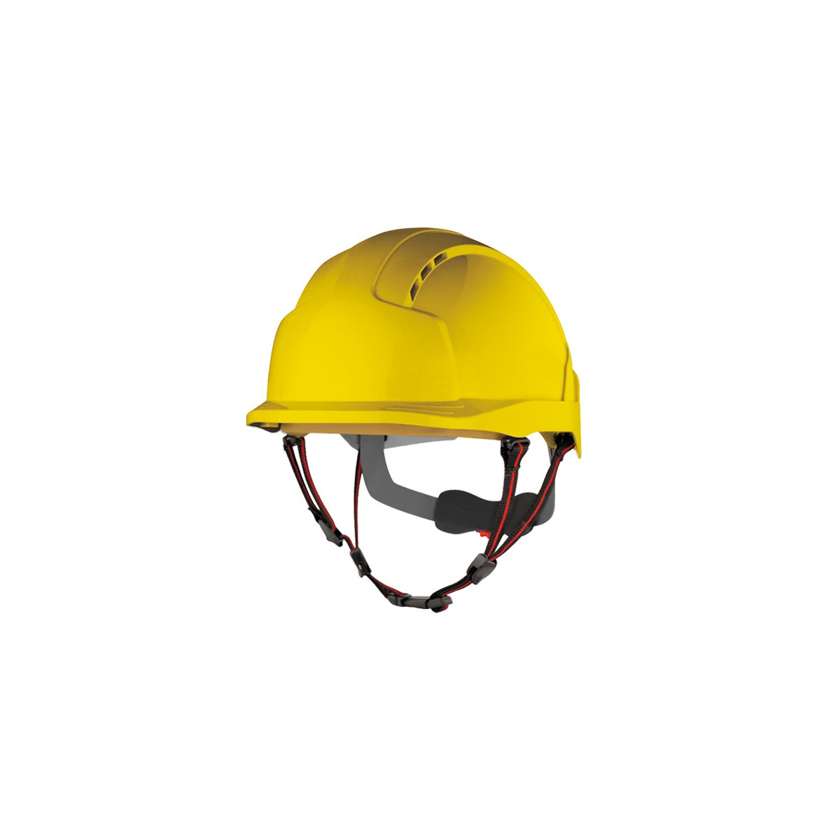 ochrona-glowy-czaszki - Przemysłowy zawodowy hełm kask yellow evolite JSP
