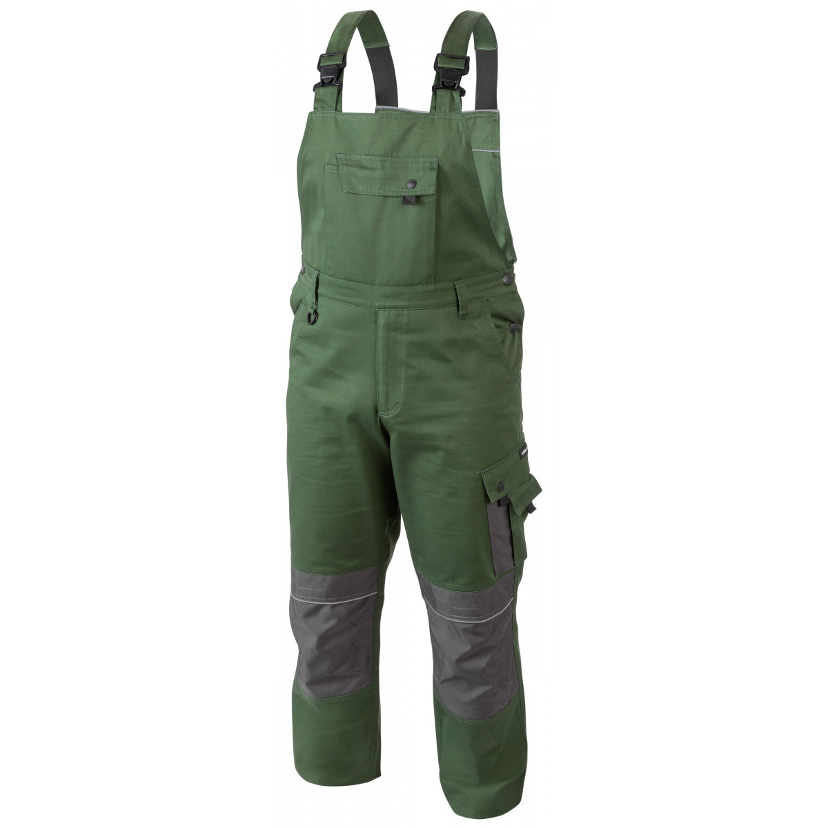 spodnie-spodenki-robocze-bhp - Spodnie ogrodniczki zielone ruwer HT5K360 Hogert Technik