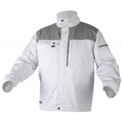 Bluza kurtka robocza ochronna malarz tapeciarz salm biała HT5K361 Hogert Technik